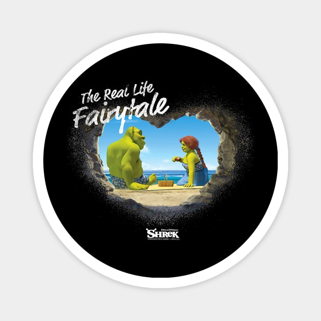 Shrek and Fiona Real Life Fairy Tale Magnet by jadolomadolo